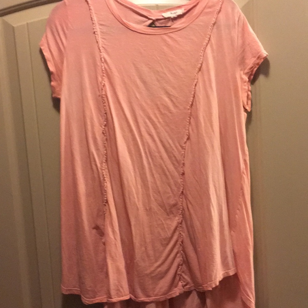 Fringe (Red Dress Boutique) pink oversized top